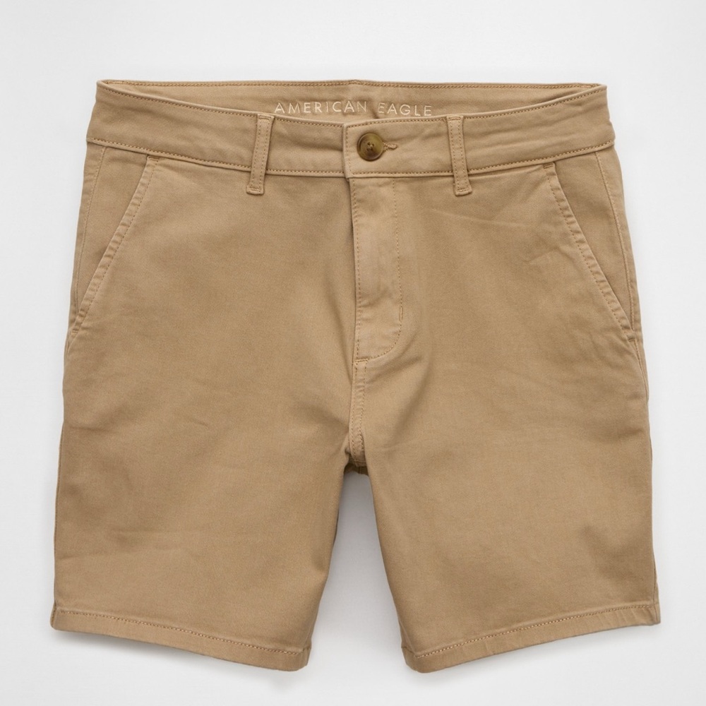 American Eagle Stretch High-Waisted Trouser Bermuda Short
